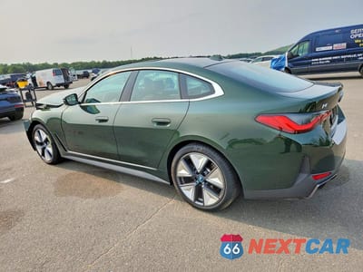 Drugie zdjęcie samochodu z przodu: 2024 BMW I4 EDRIVE 40 VIN:WBY73AW07RFR57611 - miniatura