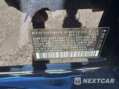 Zdjęcie 10 z 10 samochodu: 2021 VOLKSWAGEN GTI S VIN:3VW5T7AU7MM000861 - miniatura