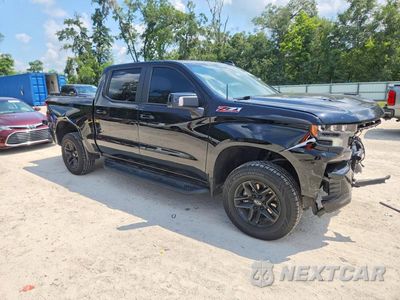 Czwarte zdjęcie samochodu z boku: 2022 CHEVROLET SILVERADO LTD K1500 LT TRAIL BOSS VIN:3GCPYFEL2NG130426 - miniatura