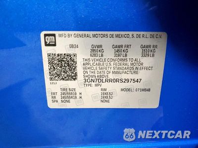 Zdjęcie 14 z 14 samochodu: 2024 CHEVROLET EQUINOX 2LT VIN:3GN7DLRR0RS297547 - miniatura
