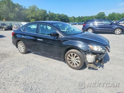 Czwarte zdjęcie samochodu z boku: 2019 NISSAN SENTRA SV VIN:3N1AB7AP9KY406759 - miniatura