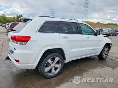 Trzecie zdjęcie samochodu z tyłu: 2015 JEEP GRAND CHEROKEE OVERLAND VIN:1C4RJFCG4FC890123 - miniatura