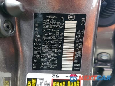 Zdjęcie 12 z 12 samochodu: 2023 TOYOTA CAMRY SE VIN:4T1T11AK1PU832705 - miniatura