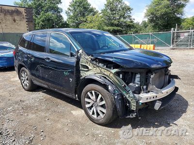 Czwarte zdjęcie samochodu z boku: 2019 HONDA PILOT EXL VIN:5FNYF6H57KB018942 - miniatura