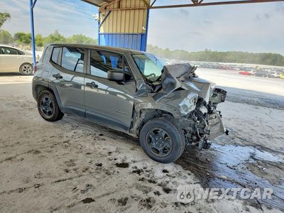Czwarte zdjęcie samochodu z boku: 2019 JEEP RENEGADE SPORT VIN:ZACNJAAB0KPK38689 - miniatura