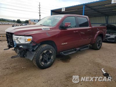 2019 RAM 1500 BIG HORN/LONE STAR 1C6SRFFT0KN607080 - główne zdjęcie licytacji z USA - miniatura