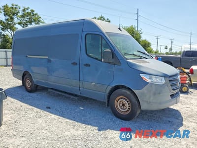 Czwarte zdjęcie samochodu z boku: 2019 MERCEDES-BENZ SPRINTER 2500/3500 DELIVERY VAN VIN:WD4PF1CD8KT011787 - miniatura