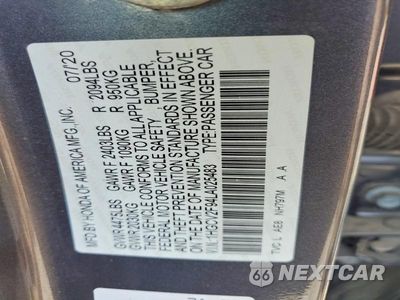 Zdjęcie 12 z 12 samochodu: 2020 HONDA ACCORD TOURING VIN:1HGCV2F94LA025483 - miniatura