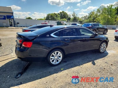 Trzecie zdjęcie samochodu z tyłu: 2016 CHEVROLET IMPALA LT VIN:2G1105SA2G9162096 - miniatura
