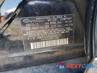 Zdjęcie 12 z 12 samochodu: 2013 HYUNDAI SONATA HYBRID VIN:KMHEC4A44DA084129 - miniatura