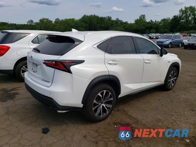 Trzecie zdjęcie samochodu z tyłu: 2015 LEXUS NX 200T VIN:JTJBARBZXF2026766 - miniatura