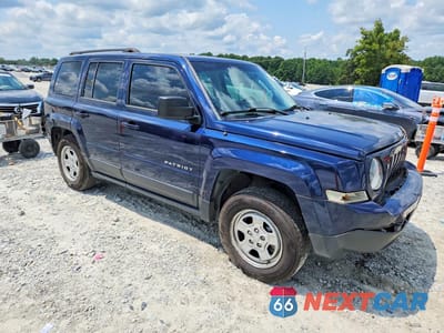 Czwarte zdjęcie samochodu z boku: 2017 JEEP PATRIOT SPORT VIN:1C4NJPBB3HD131776 - miniatura