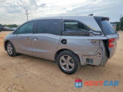 Drugie zdjęcie samochodu z przodu: 2019 HONDA ODYSSEY EXL VIN:5FNRL6H71KB112362 - miniatura