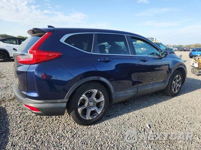 Trzecie zdjęcie samochodu z tyłu: 2017 HONDA CR-V EX VIN:7FARW1H50HE011772 - miniatura