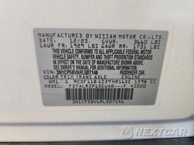 Zdjęcie 12 z 12 samochodu: 2024 NISSAN KICKS S VIN:3N1CP5BV6RL507146 - miniatura