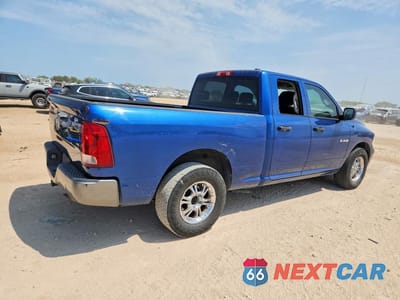 Trzecie zdjęcie samochodu z tyłu: 2010 DODGE RAM 1500 VIN:1D7RB1GK7AS213943 - miniatura