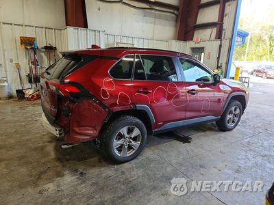 Trzecie zdjęcie samochodu z tyłu: 2022 TOYOTA RAV4 LE VIN:2T3MWRFV5NW130561 - miniatura