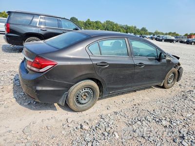 Trzecie zdjęcie samochodu z tyłu: 2013 HONDA CIVIC LX VIN:2HGFB2F51DH578257 - miniatura