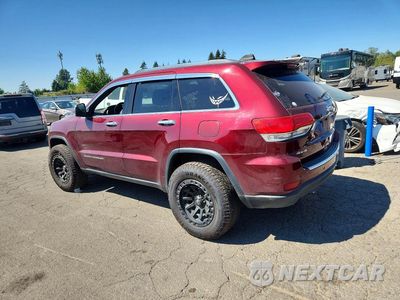 Drugie zdjęcie samochodu z przodu: 2016 JEEP GRAND CHEROKEE LIMITED VIN:1C4RJFBG6GC337024 - miniatura