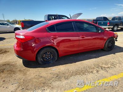 Trzecie zdjęcie samochodu z tyłu: 2015 KIA FORTE LX VIN:KNAFX4A67F5426390 - miniatura
