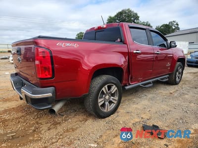 Trzecie zdjęcie samochodu z tyłu: 2017 CHEVROLET COLORADO LT VIN:1GCPTCE16H1207698 - miniatura