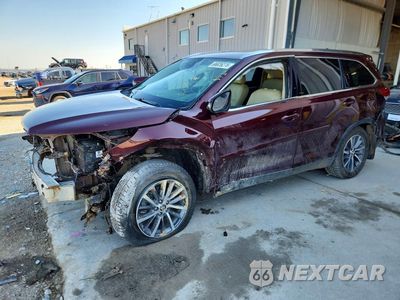 2019 TOYOTA HIGHLANDER XLE 5TDJZRFH4KS721854 - główne zdjęcie licytacji z USA - miniatura