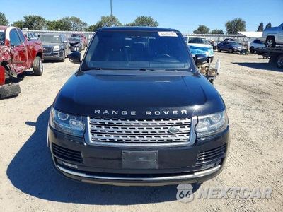 Piąte zdjęcie samochodu w środku: 2016 LAND ROVER RANGE ROVER SUPERCHARGED VIN:SALGS2EF0GA301396 - miniatura
