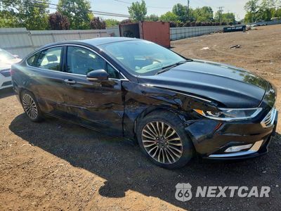 Czwarte zdjęcie samochodu z boku: 2017 FORD FUSION SE VIN:3FA6P0T93HR183699 - miniatura