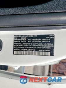 Zdjęcie 13 z 13 samochodu: 2021 PORSCHE MACAN VIN:WP1AA2A56MLB03773 - miniatura