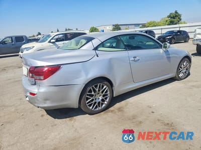 Trzecie zdjęcie samochodu z tyłu: 2010 LEXUS IS 250C BASE VIN:JTHFF2C2XA2503282 - miniatura