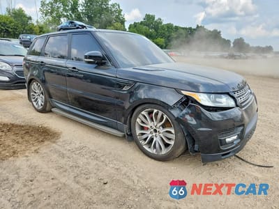 Czwarte zdjęcie samochodu z boku: 2016 LAND ROVER RANGE ROVER SPORT SC VIN:SALWR2EF4GA568726 - miniatura