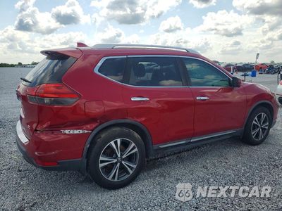 Trzecie zdjęcie samochodu z tyłu: 2017 NISSAN ROGUE SL VIN:5N1AT2MT9HC853563 - miniatura