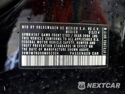 Zdjęcie 12 z 12 samochodu: 2024 VOLKSWAGEN JETTA SE VIN:3VW7M7BU5RM052324 - miniatura