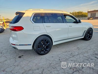 Trzecie zdjęcie samochodu z tyłu: 2022 BMW X7 XDRIVE40I VIN:5UXCW2C06N9L76402 - miniatura