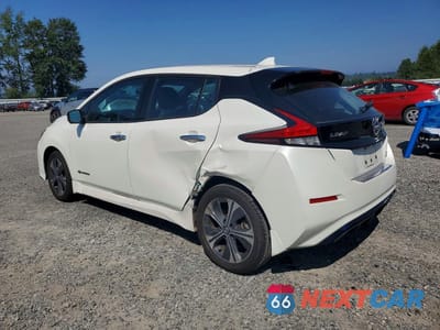 Drugie zdjęcie samochodu z przodu: 2019 NISSAN LEAF SL PLUS VIN:1N4BZ1CP9KC310815 - miniatura