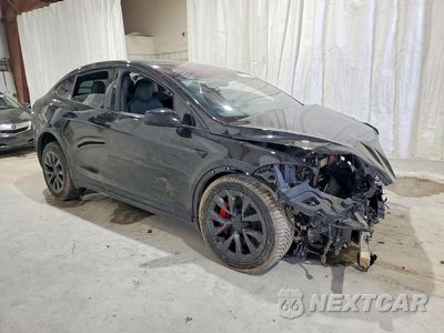 Czwarte zdjęcie samochodu z boku: 2023 TESLA MODEL X VIN:7SAXCBE62PF431324 - miniatura