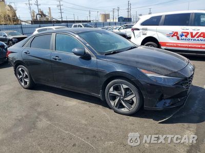 Czwarte zdjęcie samochodu z boku: 2023 HYUNDAI ELANTRA SEL VIN:KMHLS4AGXPU518156 - miniatura