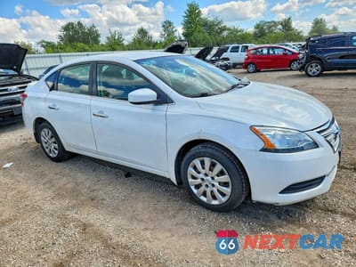 Czwarte zdjęcie samochodu z boku: 2014 NISSAN SENTRA SV VIN:3N1AB7AP2EY335229 - miniatura