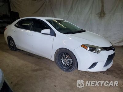 Czwarte zdjęcie samochodu z boku: 2014 TOYOTA COROLLA L VIN:2T1BURHEXEC088893 - miniatura