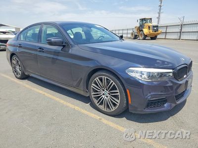 Czwarte zdjęcie samochodu z boku: 2019 BMW 530E VIN:WBAJA9C56KB389602 - miniatura