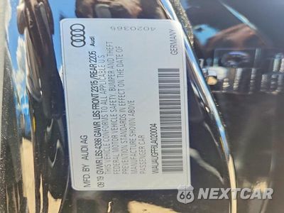 Zdjęcie 13 z 13 samochodu: 2020 AUDI A3 PREMIUM VIN:WAUAUGFF6LA020004 - miniatura