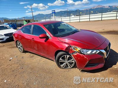 Czwarte zdjęcie samochodu z boku: 2021 NISSAN SENTRA SV VIN:3N1AB8CVXMY321675 - miniatura