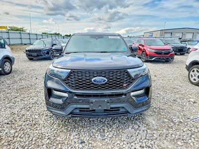 Piąte zdjęcie samochodu w środku: 2021 FORD EXPLORER ST VIN:1FM5K8GC1MGA82652 - miniatura