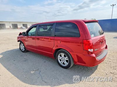 Drugie zdjęcie samochodu z przodu: 2014 DODGE GRAND CARAVAN SXT VIN:2C4RDGCG2ER308412 - miniatura