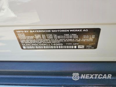 Zdjęcie 13 z 13 samochodu: 2019 BMW X5 XDRIVE40I VIN:5UXCR6C56KLL14989 - miniatura