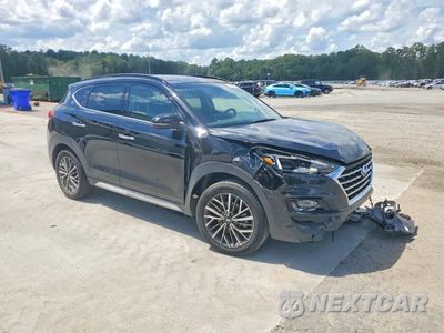 Czwarte zdjęcie samochodu z boku: 2021 HYUNDAI TUCSON ULTIMATE VIN:KM8J33AL8MU284882 - miniatura
