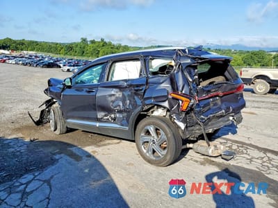 Drugie zdjęcie samochodu z przodu: 2021 HYUNDAI SANTA FE SEL VIN:5NMS2DAJ9MH349231 - miniatura