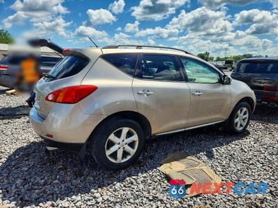 Trzecie zdjęcie samochodu z tyłu: 2009 NISSAN MURANO S VIN:JN8AZ18W49W202931 - miniatura