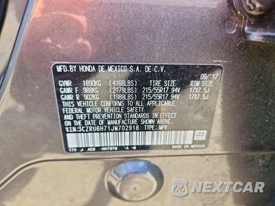 Zdjęcie 12 z 12 samochodu: 2018 HONDA HR-V EXL VIN:3CZRU6H71JM702918 - miniatura