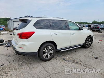 Trzecie zdjęcie samochodu z tyłu: 2018 NISSAN PATHFINDER SL VIN:5N1DR2MM3JC671187 - miniatura